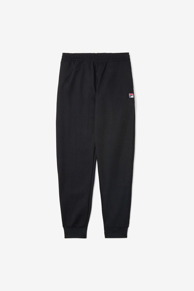 Fila Pants Mens Black - Naso - Philippines 8264790-ID